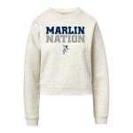 Lowcountry Marlins <span class="pdp-name-mascot">lowcountry Marlins</span> MV Sport Women's Vintage Fleece Crew Front Thumbnail