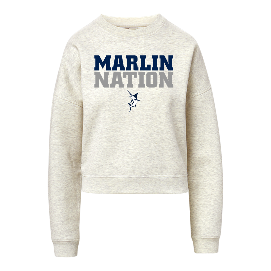 Lowcountry Marlins <span class="pdp-name-mascot">lowcountry Marlins</span> MV Sport Women's Vintage Fleece Crew