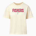FISHERS HIGH SCHOOL TIGERS <span class="pdp-name-mascot">FISHERS TIGERS</span> MV Sport Women's Coastal Color Tee Front Thumbnail