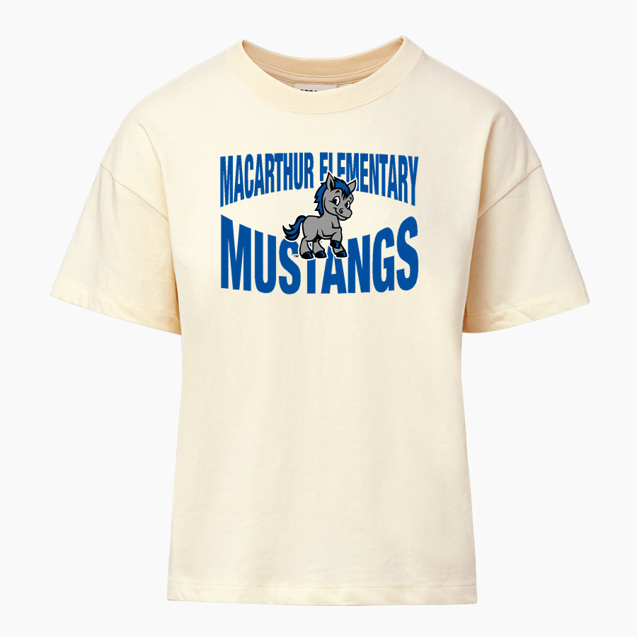 MacArthur Elementary Mustangs <span class="pdp-name-mascot">McArthur Elementary</span> MV Sport Women's Coastal Color Tee