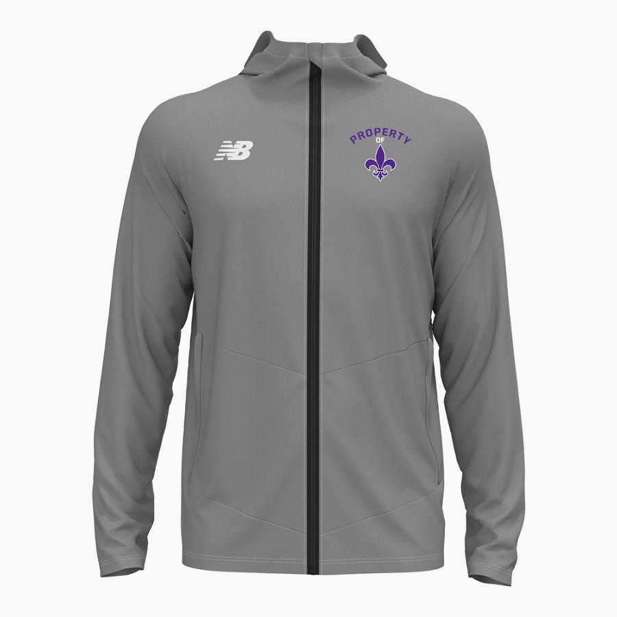 NEW ROCHELLE HIGH SCHOOL HUGUENOTS <span class="pdp-name-mascot">NEW ROCHELLE HUGUENOTS</span> New Balance Men's Away Hoodie