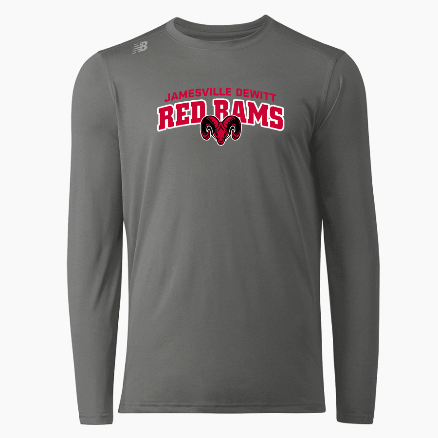 Jamesville DeWitt Red Rams New Balance Men's Long-Sleeve Tech Tee