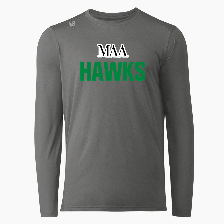 Mount Alvernia Academy Hawks New Balance Men's Long-Sleeve Tech Tee