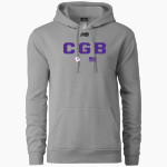 BEMENT MIDDLE SCHOOL BULLDOGS <span class="pdp-name-mascot">BEMENT BULLDOGS</span> New Balance Men's Fleece Hoody Front Thumbnail