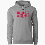 Thompson Warriors The Official Online Store <span class="pdp-name-mascot">THOMPSON WARRIORS</span> New Balance Men's Fleece Hoody Front Thumbnail
