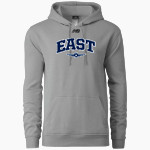 EAST HIGH SCHOOL ACES <span class="pdp-name-mascot">EAST ACES</span> New Balance Men's Fleece Hoody Front Thumbnail