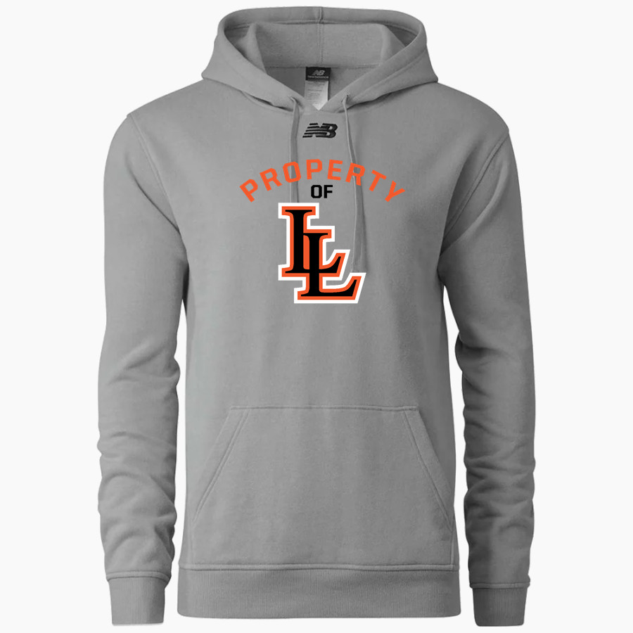 LINDSAY SCHOOL DISTRICT 9 LEOPARDS <span class="pdp-name-mascot">LINDSAY LEOPARDS</span> New Balance Men's Fleece Hoody
