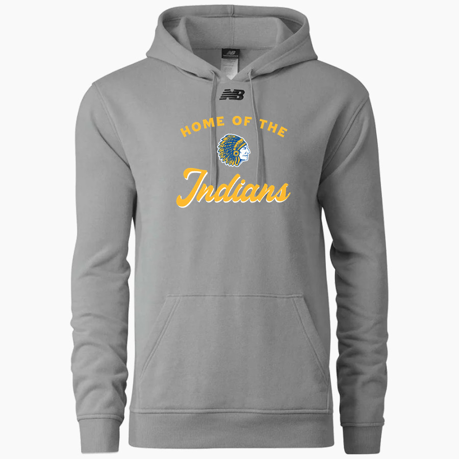 HAPPY CAMP HIGH SCHOOL INDIANS <span class="pdp-name-mascot">HAPPY CAMP INDIANS</span> New Balance Men's Fleece Hoody