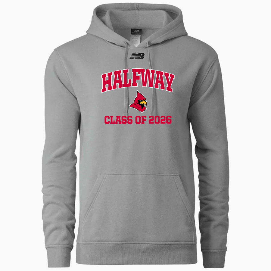 HALFWAY HIGH SCHOOL CARDINALS <span class="pdp-name-mascot">HALFWAY CARDINALS</span> New Balance Men's Fleece Hoody