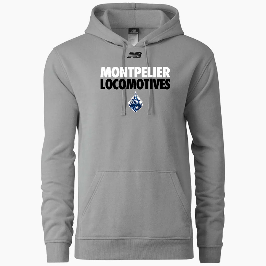MONTPELIER HIGH SCHOOL LOCOMOTIVES <span class="pdp-name-mascot">MONTPELIER LOCOMOTIVES</span> New Balance Men's Fleece Hoody