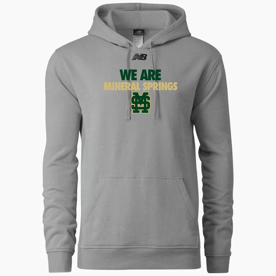 MINERAL SPRINGS HIGH SCHOOL HORNETS <span class="pdp-name-mascot">MINERAL SPRINGS HORNETS</span> New Balance Men's Fleece Hoody