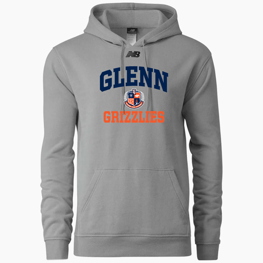 Glenn Grizzlies <span class="pdp-name-mascot">Tom Glenn Grizzlies</span> New Balance Men's Fleece Hoody