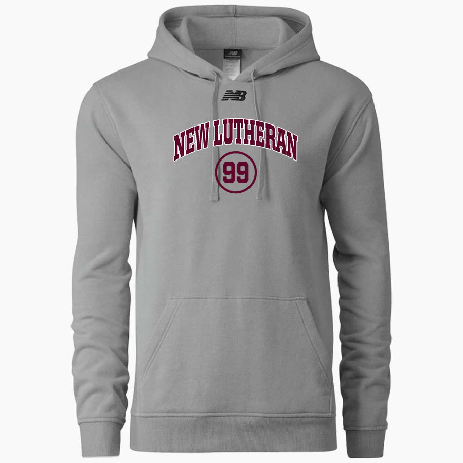 NEW Lutheran BLAZERS <span class="pdp-name-mascot">NORTHEASTERN WI LUTHERAN BLAZERS</span> New Balance Men's Fleece Hoody