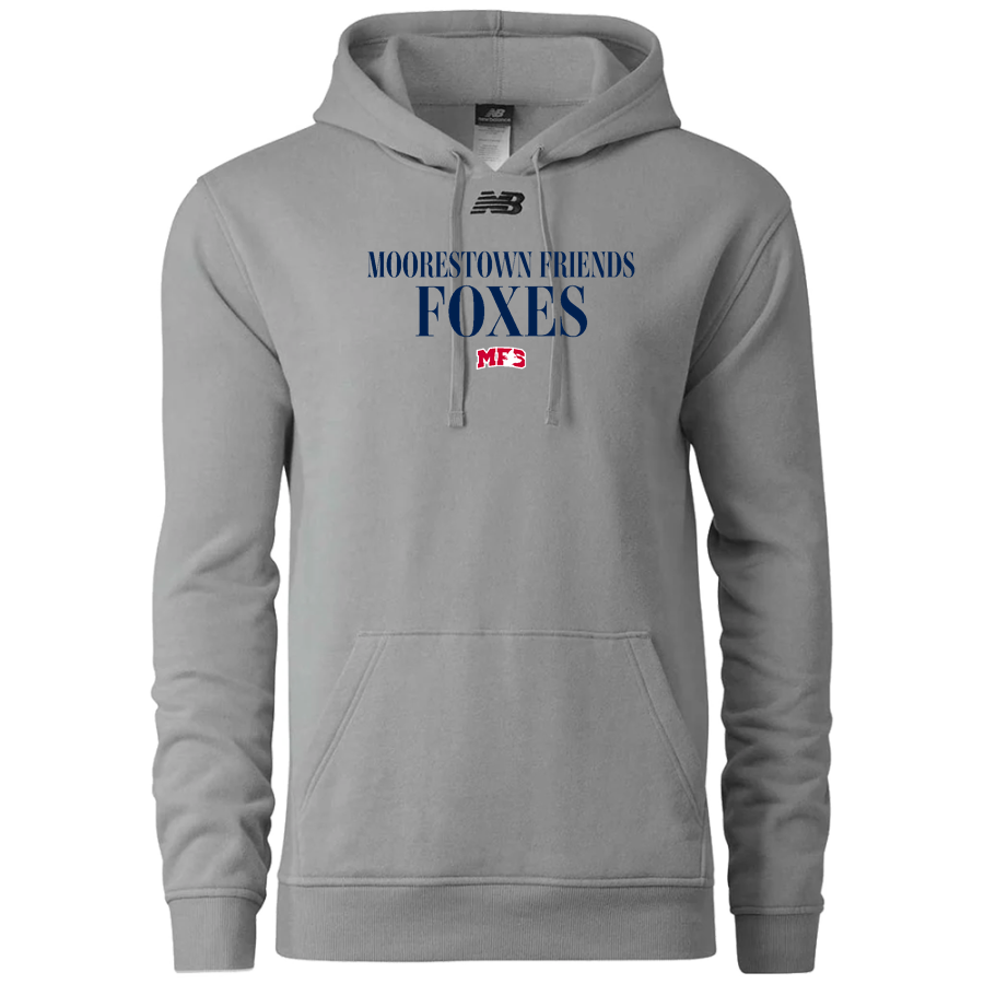 MOORESTOWN FRIENDS SCHOOL FOXES <span class="pdp-name-mascot">MOORESTOWN FRIENDS FOXES</span> New Balance Men's Fleece Hoody