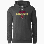 KING'S FORK HIGH SCHOOL BULLDOGS <span class="pdp-name-mascot">KINGS FORK BULLDOGS</span> New Balance Men's Fleece Hoody Front Thumbnail