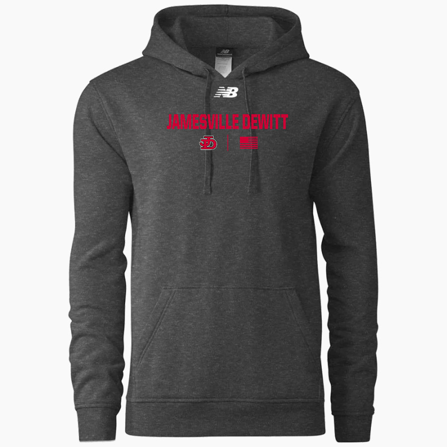 Jamesville DeWitt Red Rams New Balance Men's Fleece Hoody