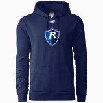 Rivier University Official Store of the Raiders New Balance Men's Fleece Hoody Front Thumbnail