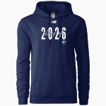 Rivier University Official Store of the Raiders New Balance Men's Fleece Hoody Front Thumbnail