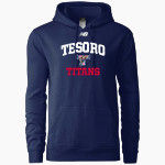 Tesoro Titans New Balance Men's Fleece Hoody Front Thumbnail
