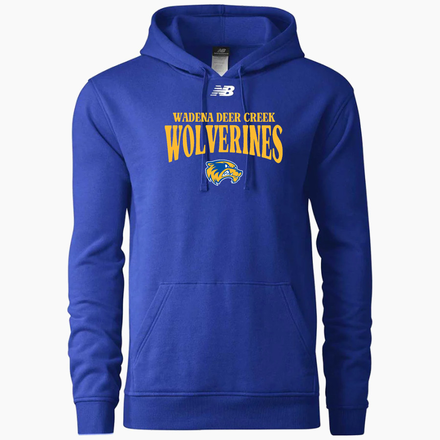 WADENA DEER CREEK HIGH SCHOOL WOLVERINES New Balance Men's Fleece Hoody