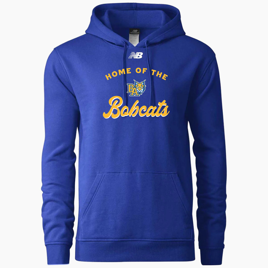 BACON ACADEMY BOBCATS <span class="pdp-name-mascot">BACON ACADEMY BOBCATS</span> New Balance Men's Fleece Hoody