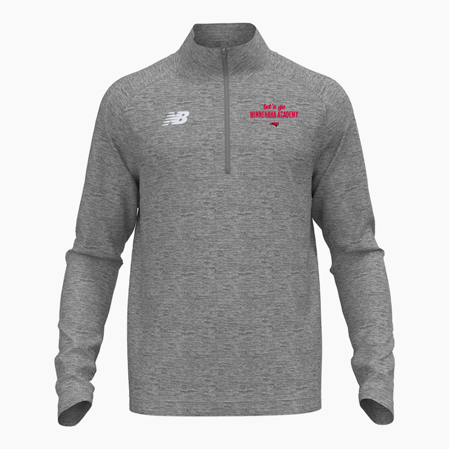 Minnehaha Academy Redhawks <span class="pdp-name-mascot">Minnehaha Academy Redhawks</span> New Balance Men's Athletics Half-Zip Pullover 2.0
