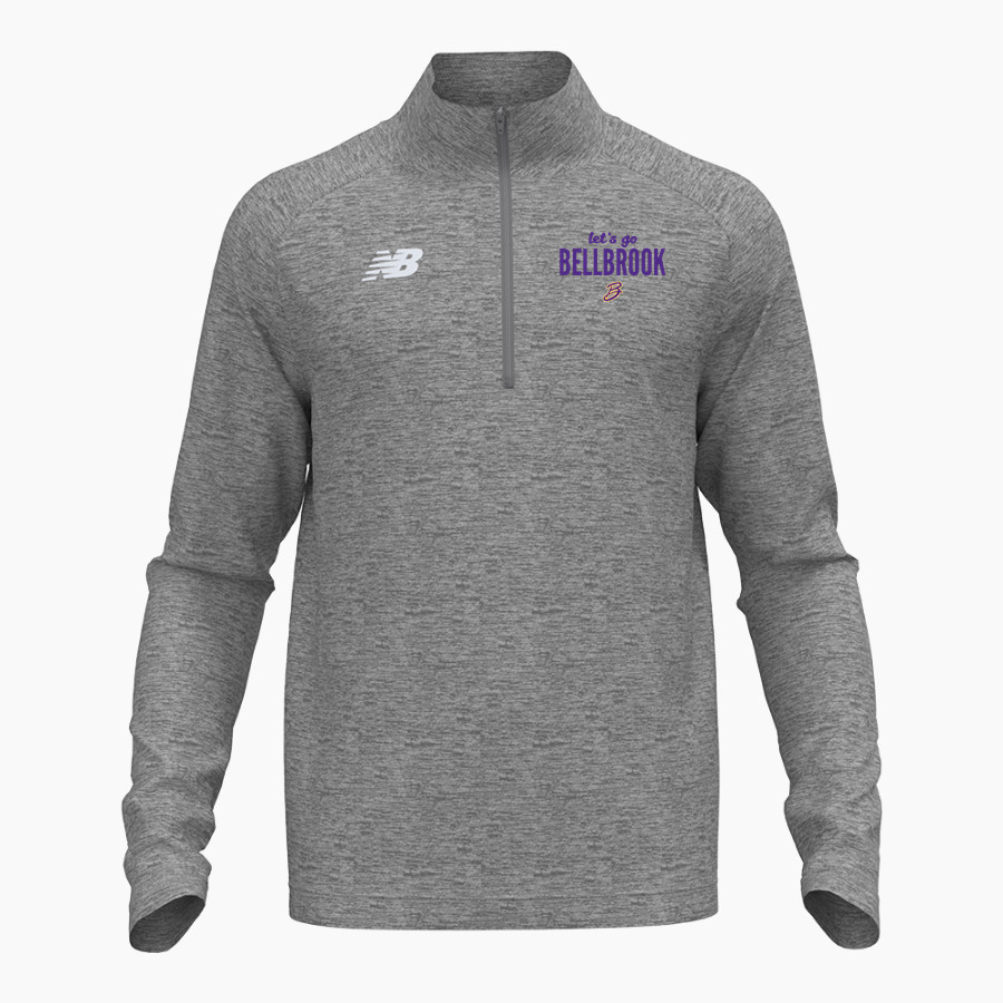 BELLBROOK GOLDEN EAGLES The Official Online Store <span class="pdp-name-mascot">BELLBROOK GOLDEN EAGLES</span> New Balance Men's Athletics Half-Zip Pullover 2.0