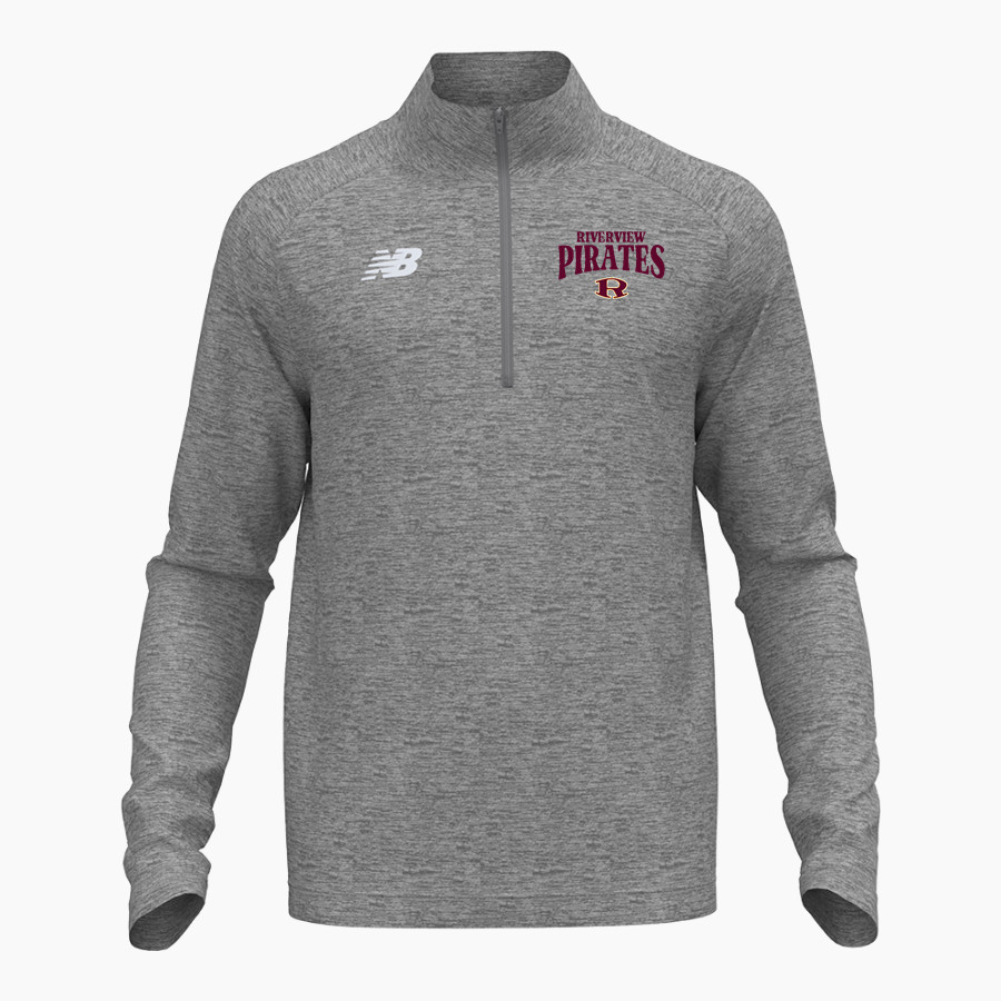 RIVERVIEW COMMUNITY HIGH SCHOOL PIRATES New Balance Men's Athletics Half-Zip Pullover 2.0