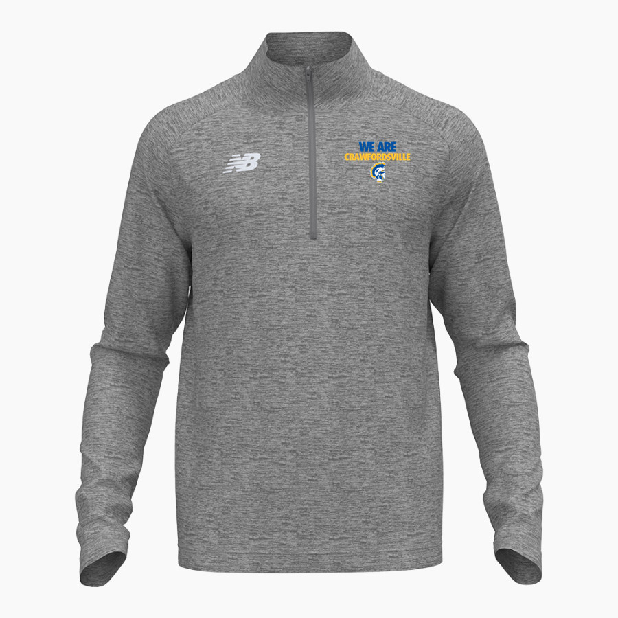 CRAWFORDSVILLE HIGH SCHOOL ATHENIANS New Balance Men's Athletics Half-Zip Pullover 2.0