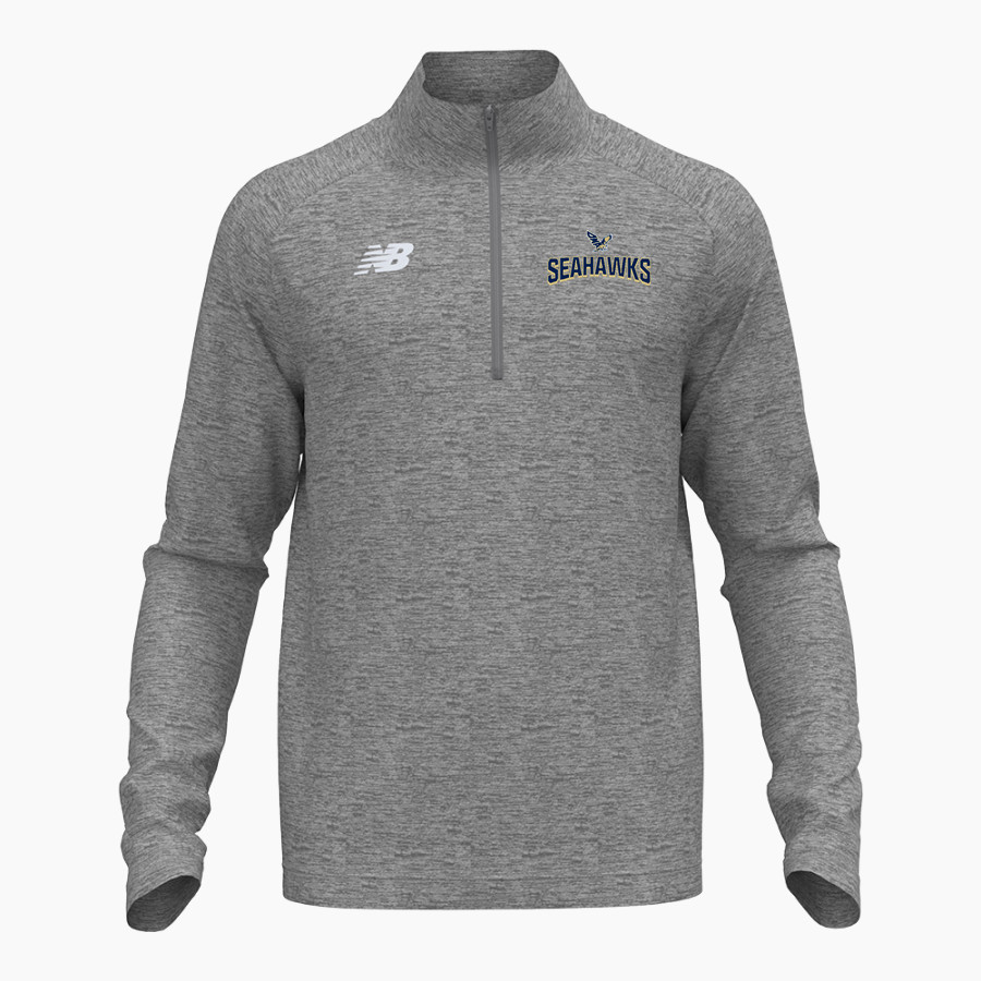 DELAWARE MILITARY ACADEMY SEAHAWKS STORE New Balance Men's Athletics Half-Zip Pullover 2.0