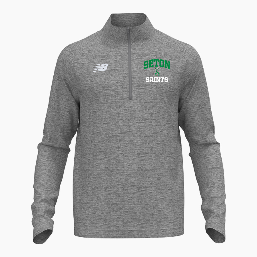 SETON HIGH SCHOOL SAINTS New Balance Men's Athletics Half-Zip Pullover 2.0