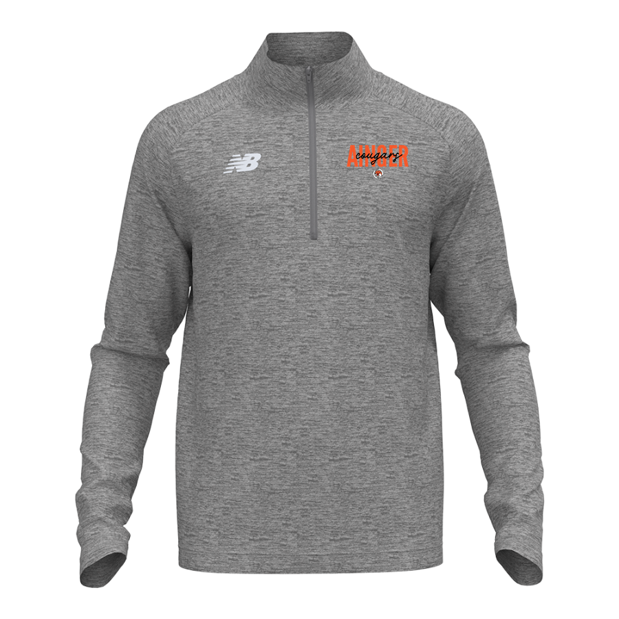 Ainger Cougars <span class="pdp-name-mascot">Ainger Cougars</span> New Balance Men's Athletics Half-Zip Pullover 2.0