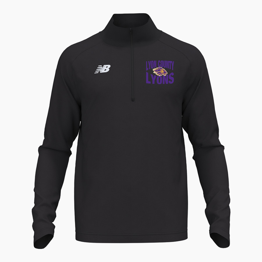 LYON COUNTY HIGH SCHOOL LYONS New Balance Men's Athletics Half-Zip Pullover 2.0