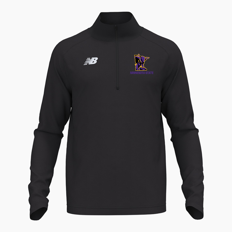 Minnesota State University Mankato <span class="pdp-name-mascot">Minnesota State Mavericks</span> New Balance Men's Athletics Half-Zip Pullover 2.0