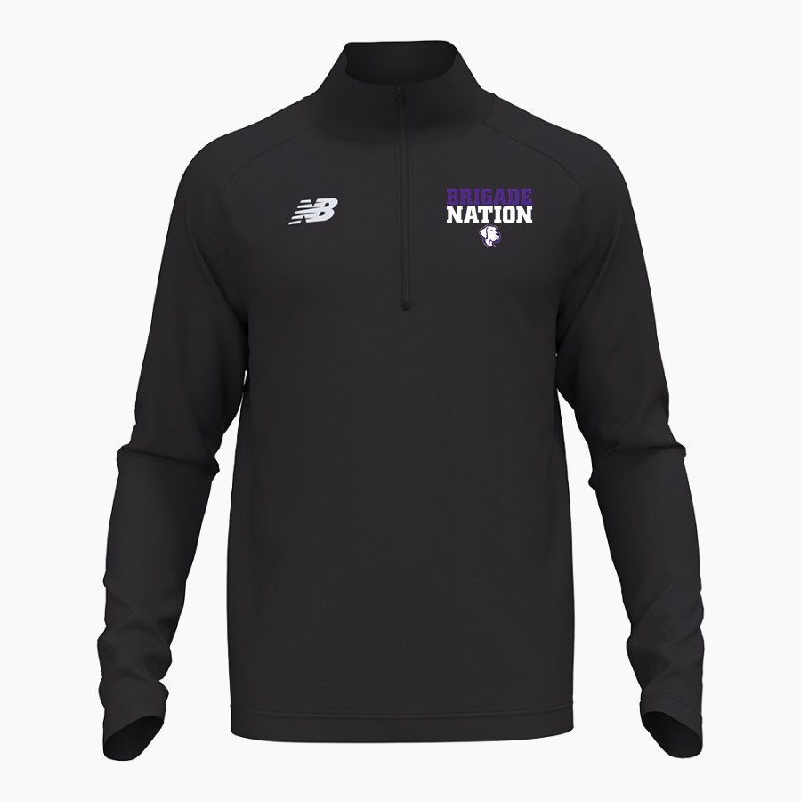 Shell Bank Brigade New Balance Men's Athletics Half-Zip Pullover 2.0