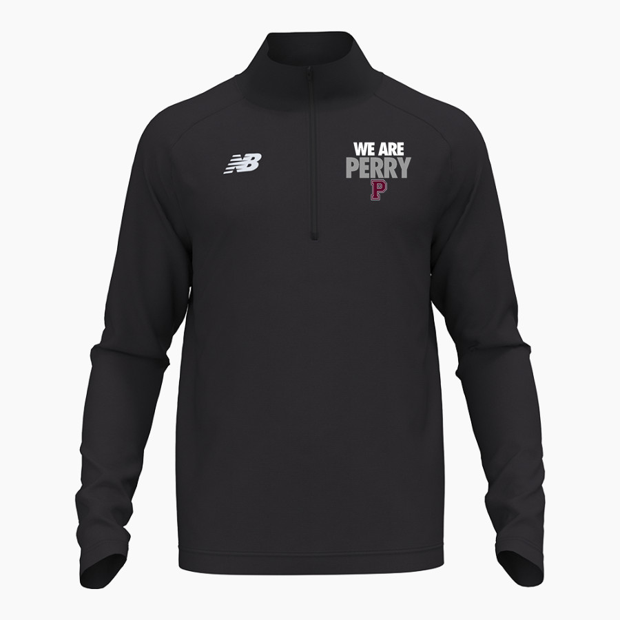 PERRY HIGH SCHOOL MAROONS <span class="pdp-name-mascot">PERRY MAROONS</span> New Balance Men's Athletics Half-Zip Pullover 2.0
