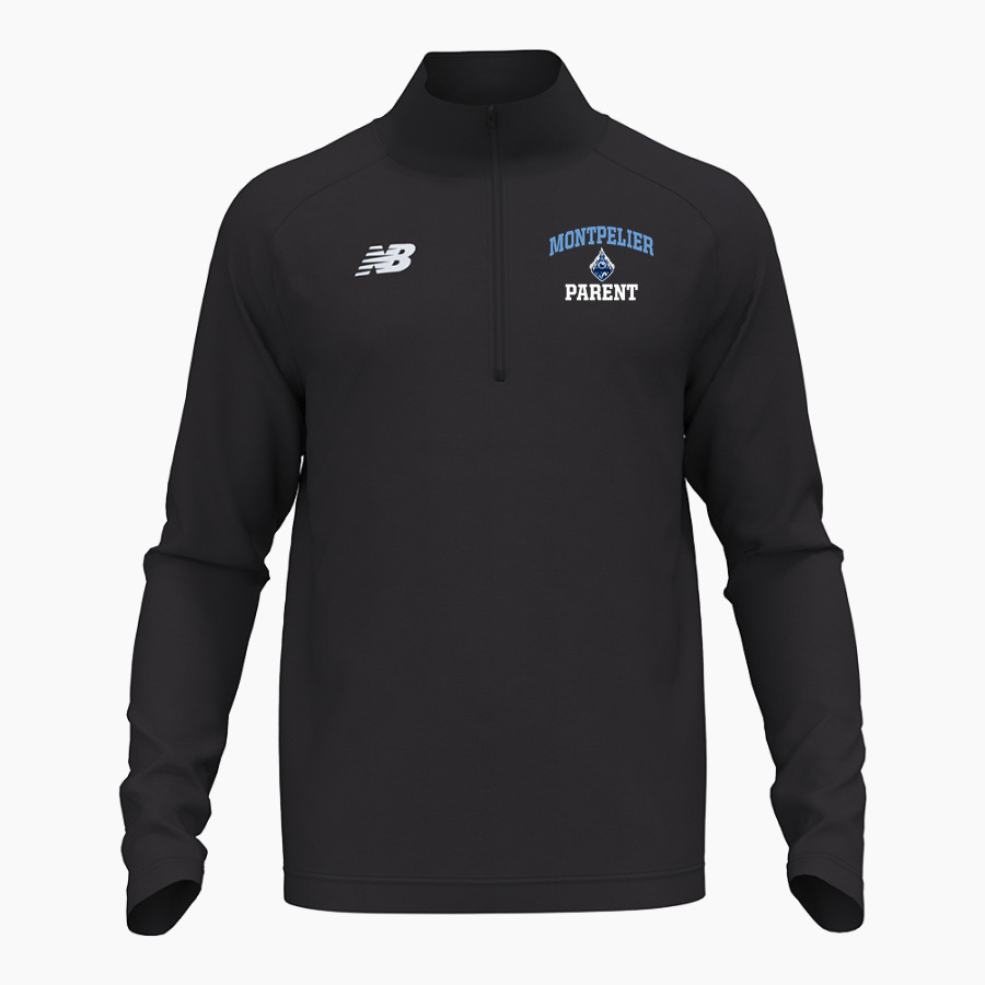 MONTPELIER HIGH SCHOOL LOCOMOTIVES <span class="pdp-name-mascot">MONTPELIER LOCOMOTIVES</span> New Balance Men's Athletics Half-Zip Pullover 2.0