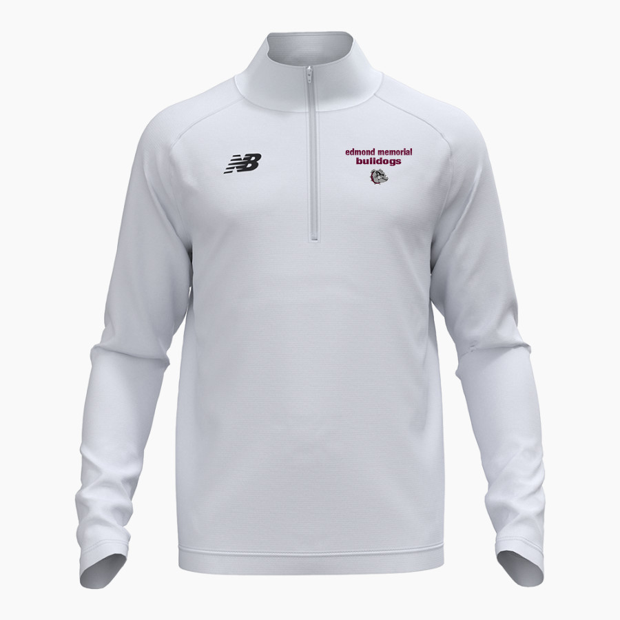 EDMOND MEMORIAL HIGH SCHOOL BULLDOGS <span class="pdp-name-mascot">EDMOND MEMORIAL BULLDOGS</span> New Balance Men's Athletics Half-Zip Pullover 2.0