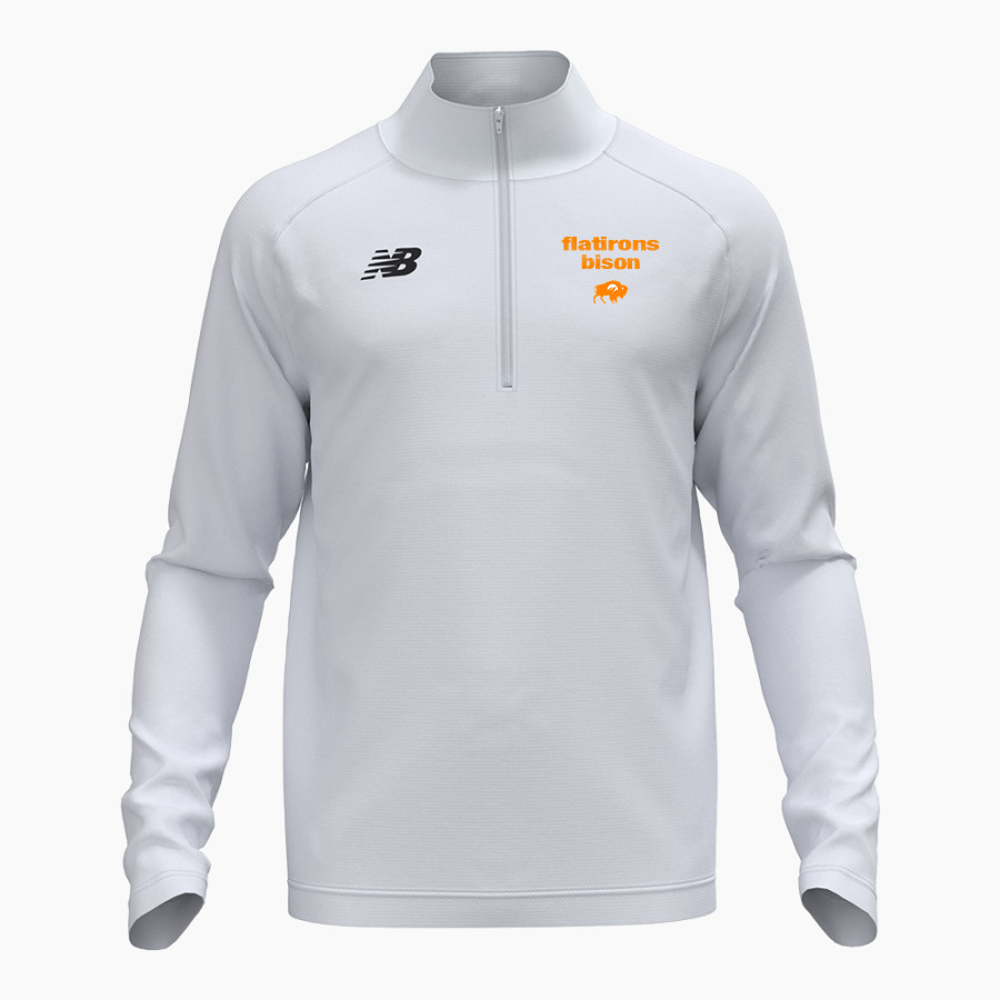 Flatirons Bison <span class="pdp-name-mascot">Flatirons Bison</span> New Balance Men's Athletics Half-Zip Pullover 2.0
