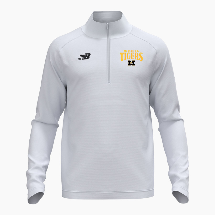 MITCHELL HIGH SCHOOL TIGERS <span class="pdp-name-mascot">MITCHELL TIGERS</span> New Balance Men's Athletics Half-Zip Pullover 2.0