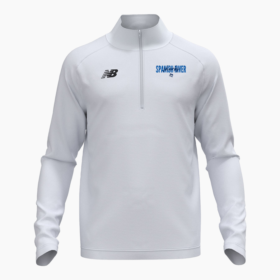 SPANISH RIVER HIGH SCHOOL SHARKS <span class="pdp-name-mascot">SPANISH RIVER SHARKS</span> New Balance Men's Athletics Half-Zip Pullover 2.0