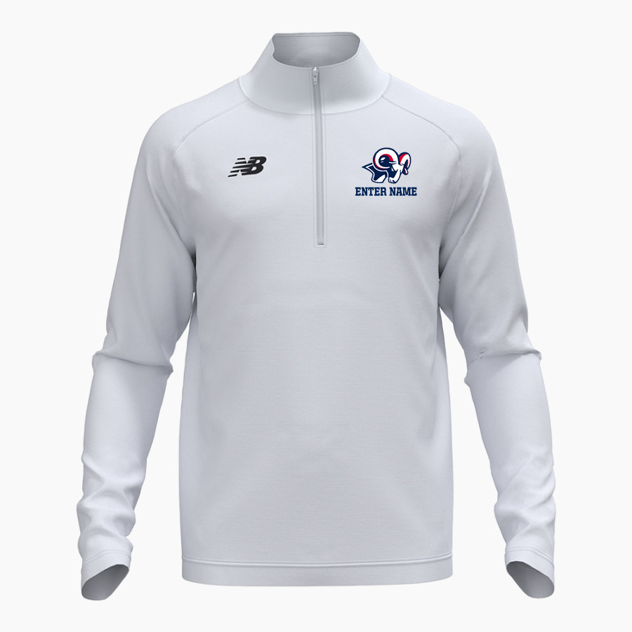 Bluefield University Sideline Store <span class="pdp-name-mascot">Bluefield University</span> New Balance Men's Athletics Half-Zip Pullover 2.0