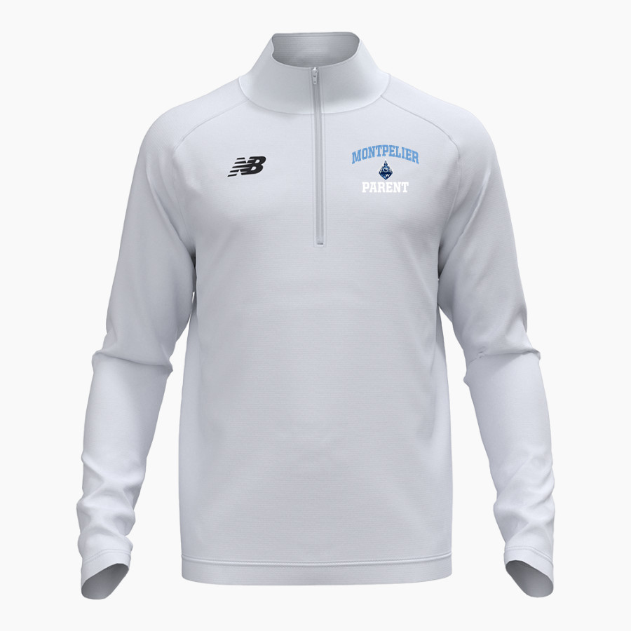 MONTPELIER HIGH SCHOOL LOCOMOTIVES <span class="pdp-name-mascot">MONTPELIER LOCOMOTIVES</span> New Balance Men's Athletics Half-Zip Pullover 2.0