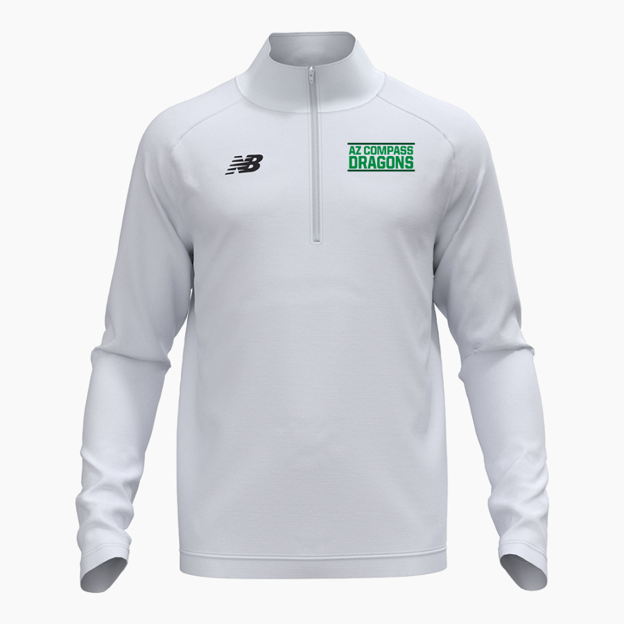 AZ Compass DRAGONS <span class="pdp-name-mascot">Compass Prep DRAGONS</span> New Balance Men's Athletics Half-Zip Pullover 2.0