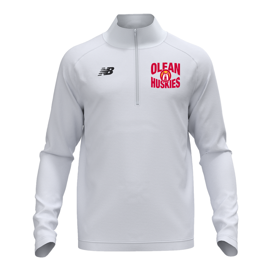 OLEAN HIGH SCHOOL HUSKIES <span class="pdp-name-mascot">OLEAN HUSKIES</span> New Balance Men's Athletics Half-Zip Pullover 2.0