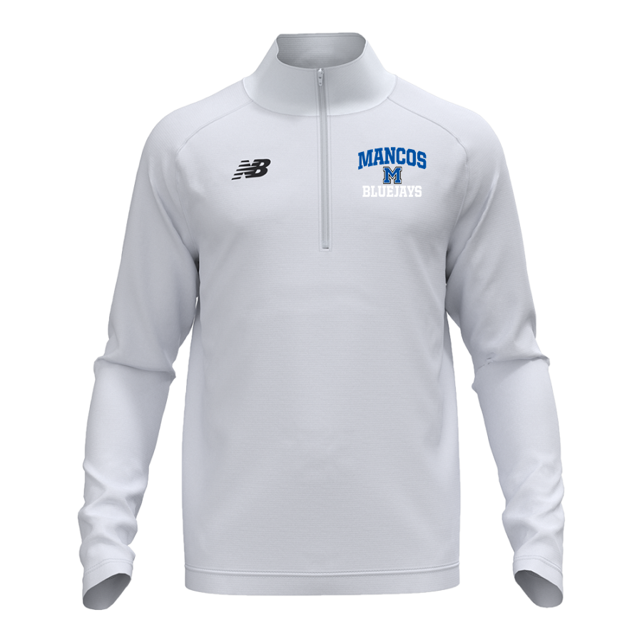 MANCOS HIGH SCHOOL BLUEJAYS <span class="pdp-name-mascot">MANCOS BLUEJAYS</span> New Balance Men's Athletics Half-Zip Pullover 2.0