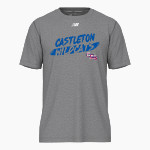Castleton Wildcats New Balance Men's Activate Tech Tee Front Thumbnail