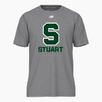 Stuart Tartans New Balance Men's Activate Tech Tee Front Thumbnail