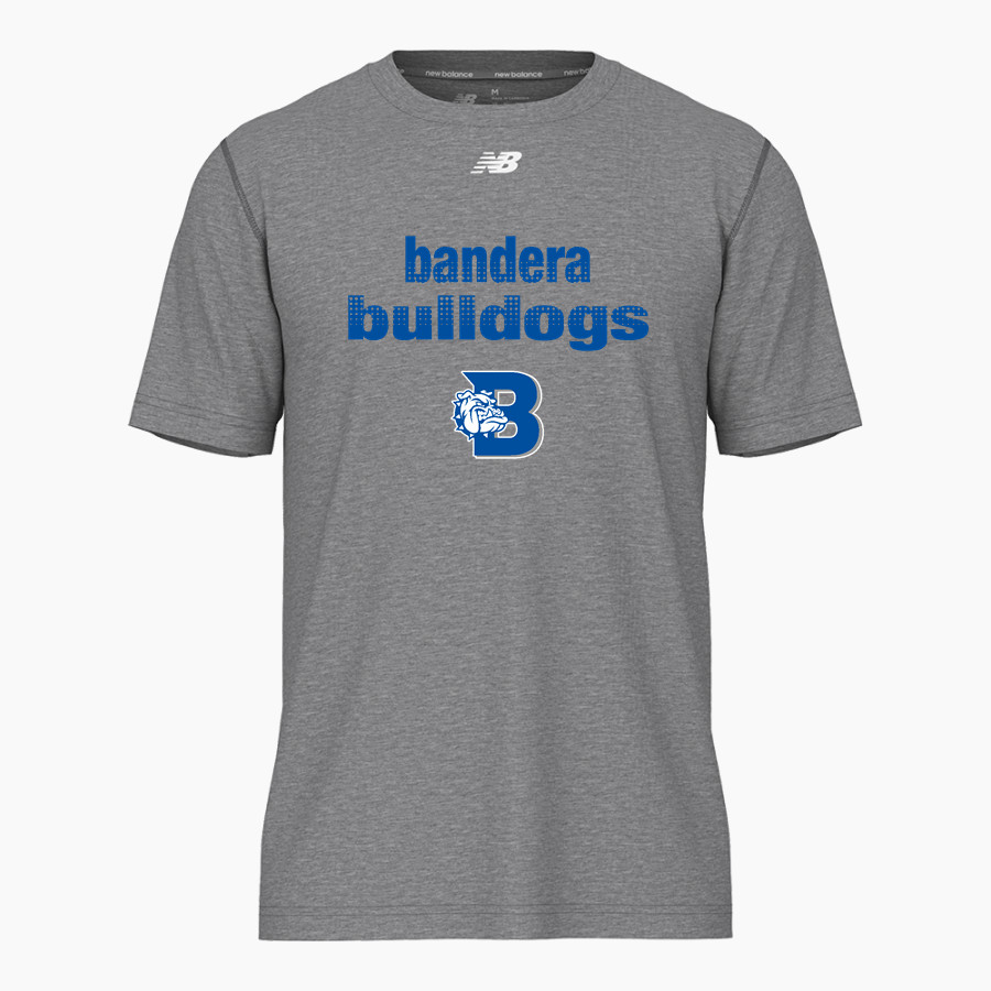 BANDERA HIGH SCHOOL BULLDOGS New Balance Men's Activate Tech Tee