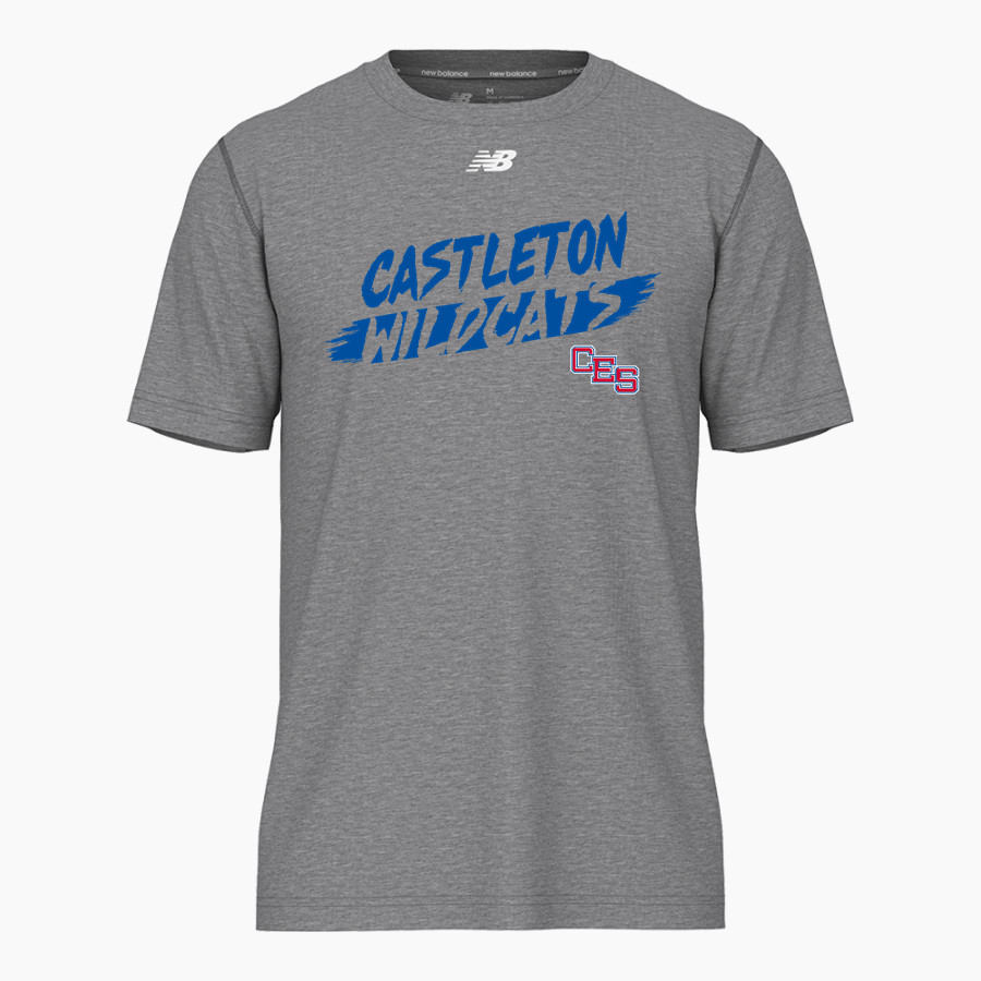 Castleton Wildcats New Balance Men's Activate Tech Tee